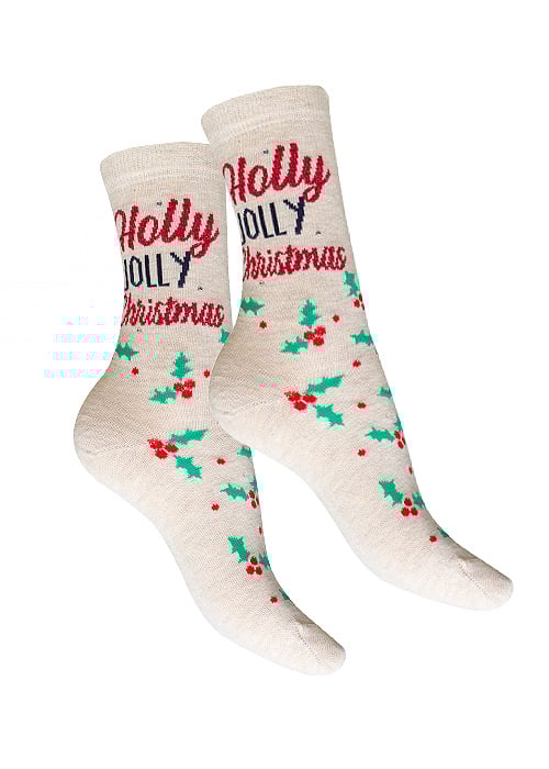 Charnos Holly Jolly Christmas Stud Socks Product image