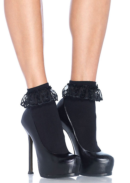 Leg Avenue Anklets With Lace Ruffle Product image