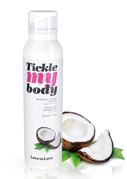 Love To Love Tickle My Body Coconut Massage Foam Product image
