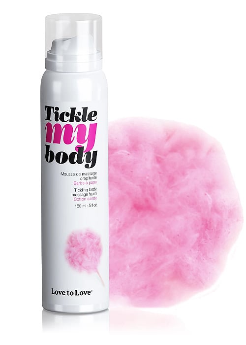 Love To Love Tickle My Body Cotton Candy Massage Foam Product image