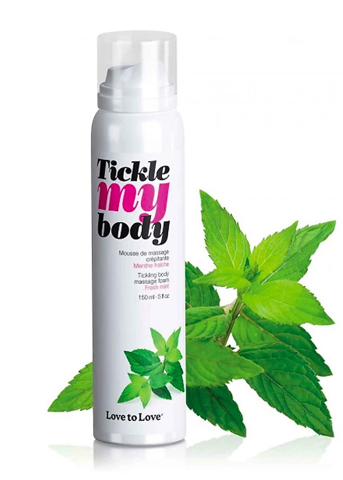 Love To Love Tickle My Body Mint Massage Foam Product image